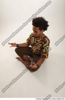 12 2018 01 GARSON AFRICAN SITTING POSE MEDITATION